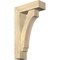 Ekena Millwork Imperial Block Rough Sawn Bracket w/ Offset Brace, Douglas Fir, 6"W x 18"D x 30"H BKT0604X18X30IMP05RDF - alternate 1